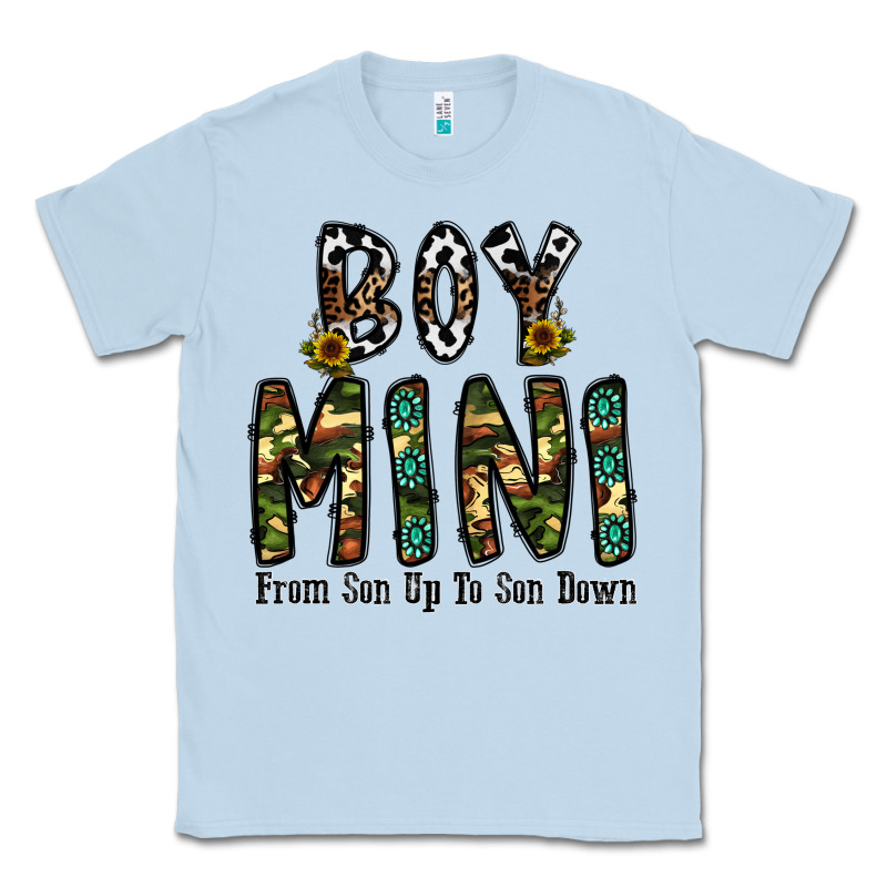 Boy Mini From Son Up To Son Down Classic Tee by CowhideDigitalArt | Teevron