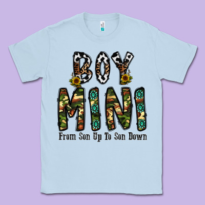 Boy Mini From Son Up To Son Down Classic Tee Designed By Cowhidedigitalart
