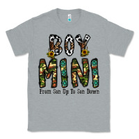 Heather Grey boy mini from son up to son down Classic Tee - CowhideDigitalArt
