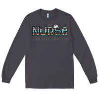 Smoke coffee scrubs and rubber gloves Long Sleeve Tee - CowhideDigitalArt