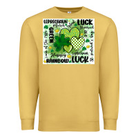 Antique Gold st patricks day Premium Sweatshirt - MaliasSmallBusiness