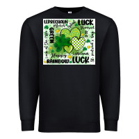 Black st patricks day Premium Sweatshirt - MaliasSmallBusiness