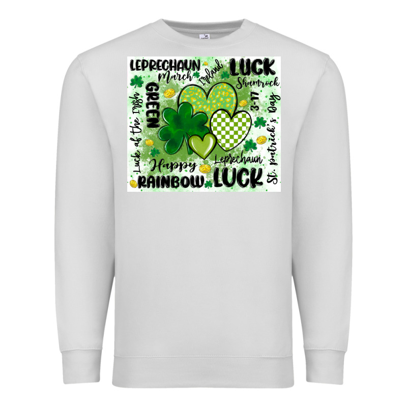 St Patricks Day Premium Sweatshirt by MaliasSmallBusiness | Teevron