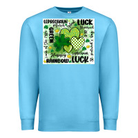 Ocean Blue st patricks day Premium Sweatshirt - MaliasSmallBusiness