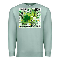 Seafoam st patricks day Premium Sweatshirt - MaliasSmallBusiness