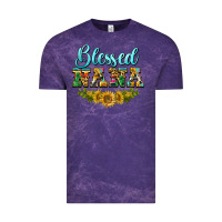 Cloud Purple blessed nana Vintage Tee - BarkalooDesign