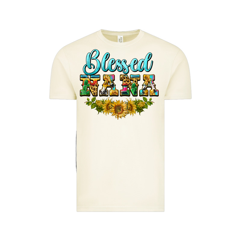 Blessed Nana Vintage Tee by BarkalooDesign | Teevron