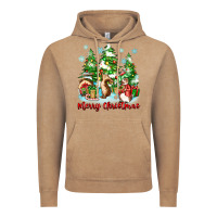 Vintage Coffee merry christmas rabbits Vintage Hoodie - Zillion Design Studio