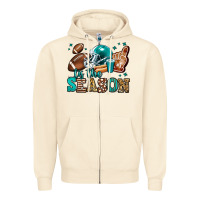 Sandshell tis the season american football Zipper Hoodie - Jasminsmagicworld