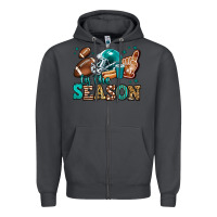 Smoke tis the season american football Zipper Hoodie - Jasminsmagicworld
