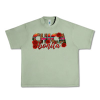 Oil Green Chica Bonita Urban Heavy Tee - texasbilliewilder