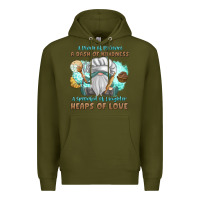 Army Green A Pinch Of Patience a Das Of Kindness Premium Hoodie - MaliasSmallBusiness
