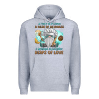 Heather Grey A Pinch Of Patience a Das Of Kindness Premium Hoodie - MaliasSmallBusiness