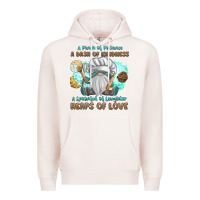 Pale Pink A Pinch Of Patience a Das Of Kindness Premium Hoodie - MaliasSmallBusiness