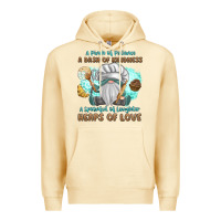 Pina Colada A Pinch Of Patience a Das Of Kindness Premium Hoodie - MaliasSmallBusiness