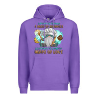 Purple A Pinch Of Patience a Das Of Kindness Premium Hoodie - MaliasSmallBusiness