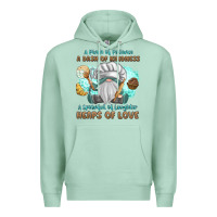 Seafoam A Pinch Of Patience a Das Of Kindness Premium Hoodie - MaliasSmallBusiness