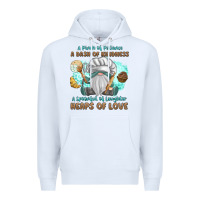 White A Pinch Of Patience a Das Of Kindness Premium Hoodie - MaliasSmallBusiness