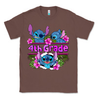 Chestnut preview flower stitch  4th grade Classic Tee - AdoDesignShop