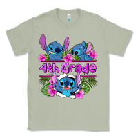 Matcha preview flower stitch  4th grade Classic Tee - AdoDesignShop