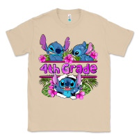 Mushroom preview flower stitch  4th grade Classic Tee - AdoDesignShop