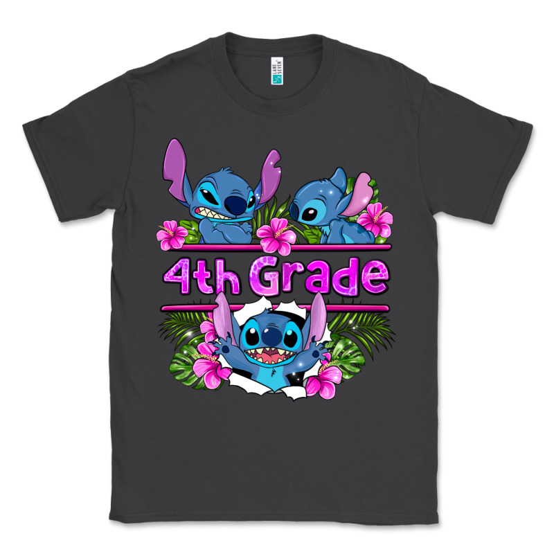 Preview Flower Stitch  4th Grade Classic Tee by AdoDesignShop | Teevron