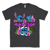 Smoke preview flower stitch  4th grade Classic Tee - AdoDesignShop