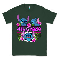 Sports Green preview flower stitch  4th grade Classic Tee - AdoDesignShop