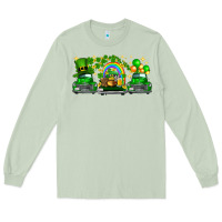 Matcha st patricks trucks Long Sleeve Tee - FaDigitalArtStudio