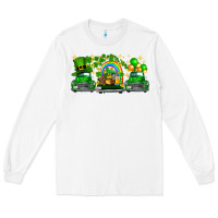 White st patricks trucks Long Sleeve Tee - FaDigitalArtStudio