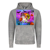 Cloud Rock halloween unicorn Vintage Hoodie - Zillion Design Studio