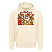 Sandshell somebody's loud mouth softball mama Zipper Hoodie - Jasminsmagicworld