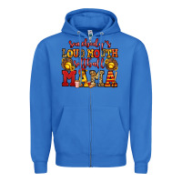 True Royal somebody's loud mouth softball mama Zipper Hoodie - Jasminsmagicworld