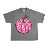 Tornado pink pumpkin with breast cancer ribbons Urban Heavy Tee - RanaPortraitStore