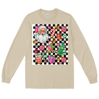 Mushroom pink christmas elementary Long Sleeve Tee - AdoDesignShop