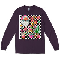 Plum pink christmas elementary Long Sleeve Tee - AdoDesignShop