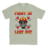 Matcha firefighter face mask with axes Classic Tee - HRA Design Shop