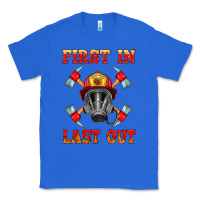 True Royal firefighter face mask with axes Classic Tee - HRA Design Shop