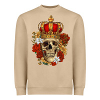 Mushroom Skull King Heavyweight Sweatshirt - RanaPortraitStore