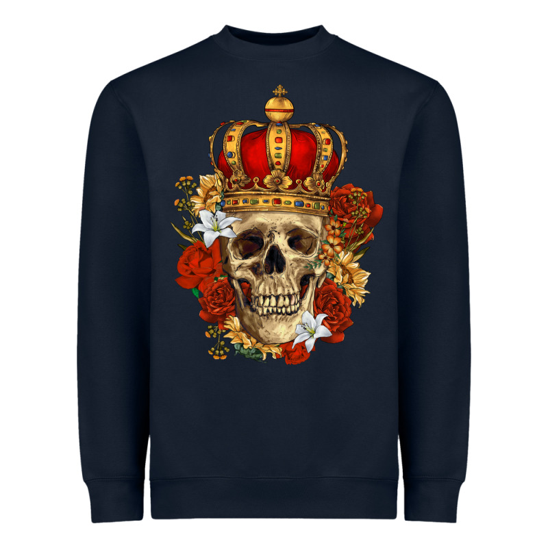 Skull King Heavyweight Sweatshirt by RanaPortraitStore | Teevron