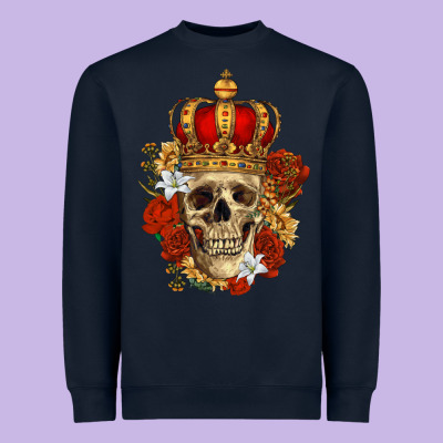 Heavyweight Sweatshirt Skull King