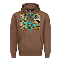 Chestnut faith Zipper Hoodie - JahusDesignShop