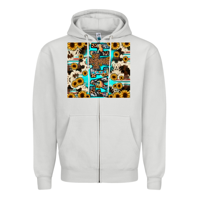 Faith Zipper Hoodie by JahusDesignShop | Teevron