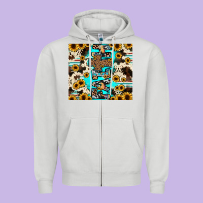Faith Zipper Hoodie Designed By Jahusdesignshop