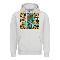 Dove Grey faith Zipper Hoodie - JahusDesignShop