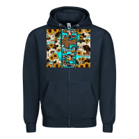 Navy faith Zipper Hoodie - JahusDesignShop