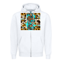 White faith Zipper Hoodie - JahusDesignShop