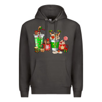 Smoke Elf coffee cups Premium Hoodie - NancyCooperArtShop