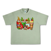 Oil Green mexican gnomes coffee cups Urban Heavy Tee - Zillion Design Studio