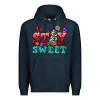 Navy stay sweet Premium Hoodie - AdoDesignShop